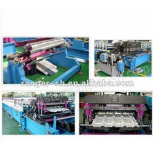 Glass tile roll forming machine